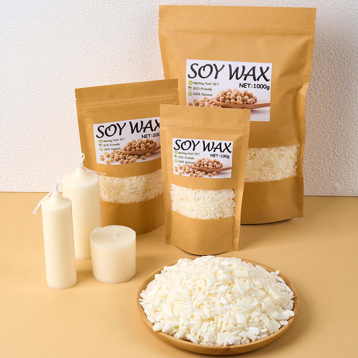 Candle Making Kits - 1 libbra di cera di soia