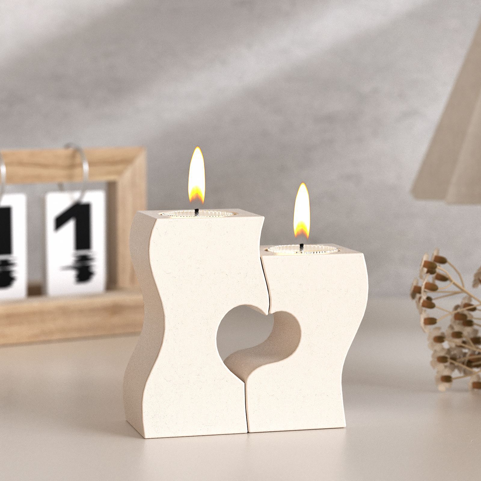 Candle Making Tutorial - S Cuore Candeliere Stampi in Silicone