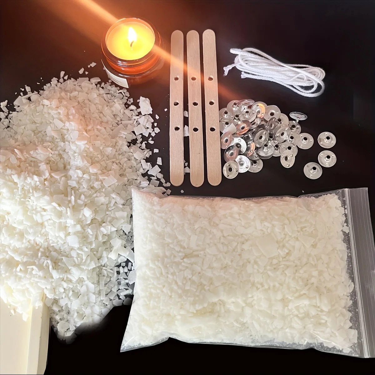 Candle Making Kits - Kit per realizzare candele 100G Cera
