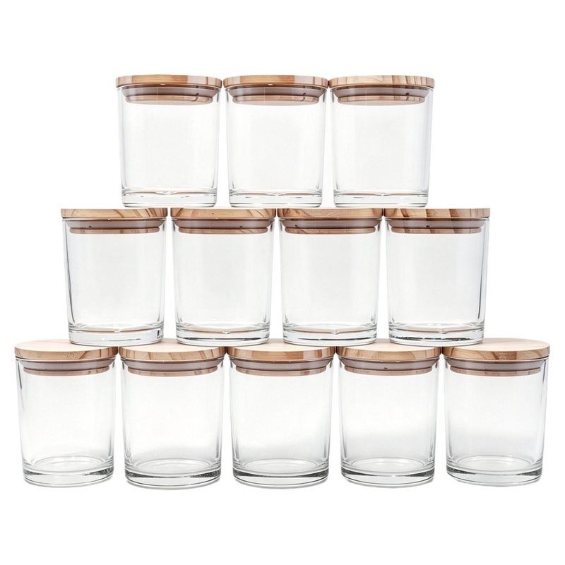 M11K - Vasetti Vuoti per Cande - Candle Making Jars With Lids recensione e prezzo