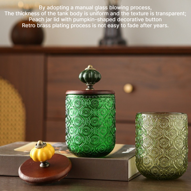 Scatola portaoggetti retrò in  - Candle Making Jars With Lids recensione e prezzo
