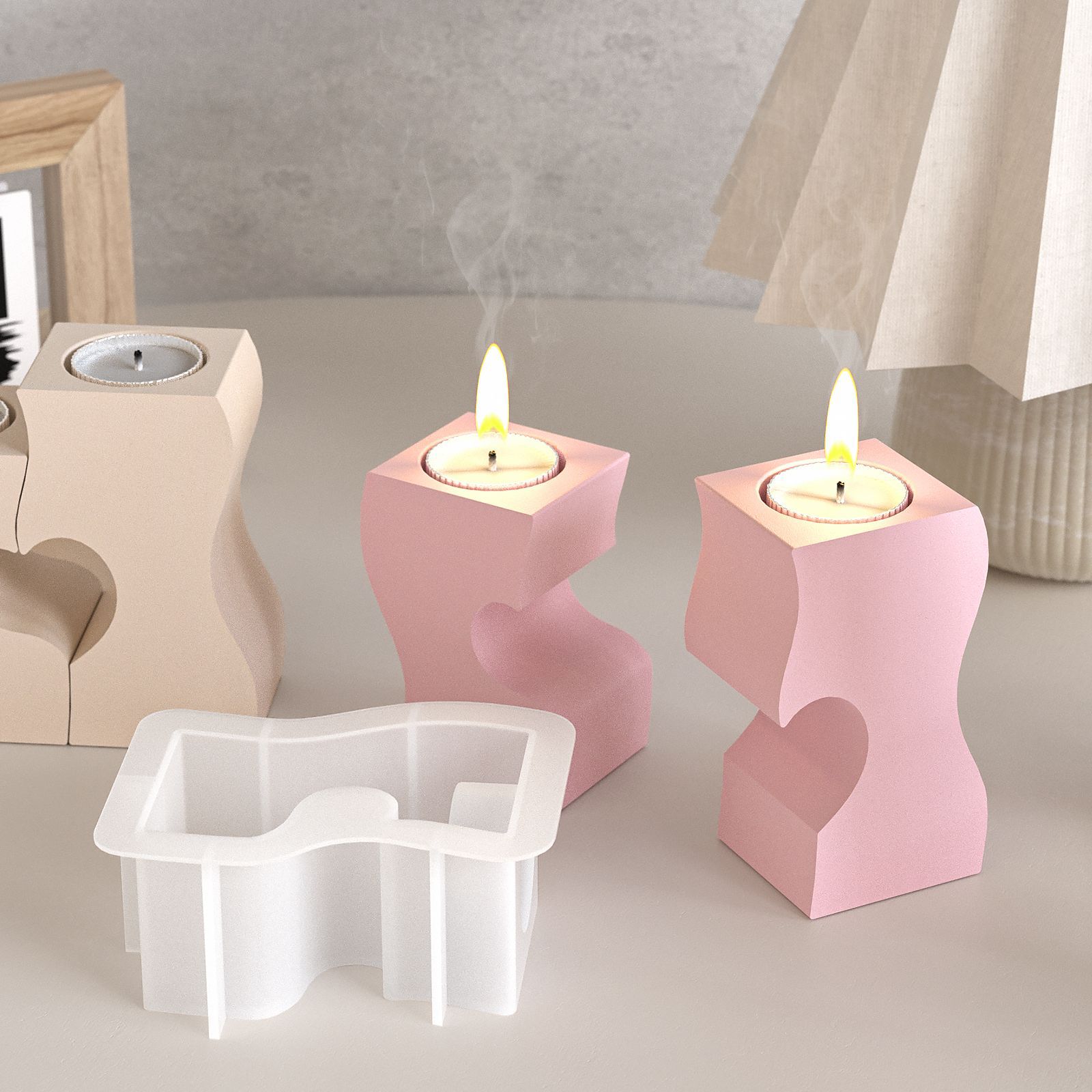 S Cuore Candeliere Stampi in S - Candle Making Tutorial recensione e prezzo